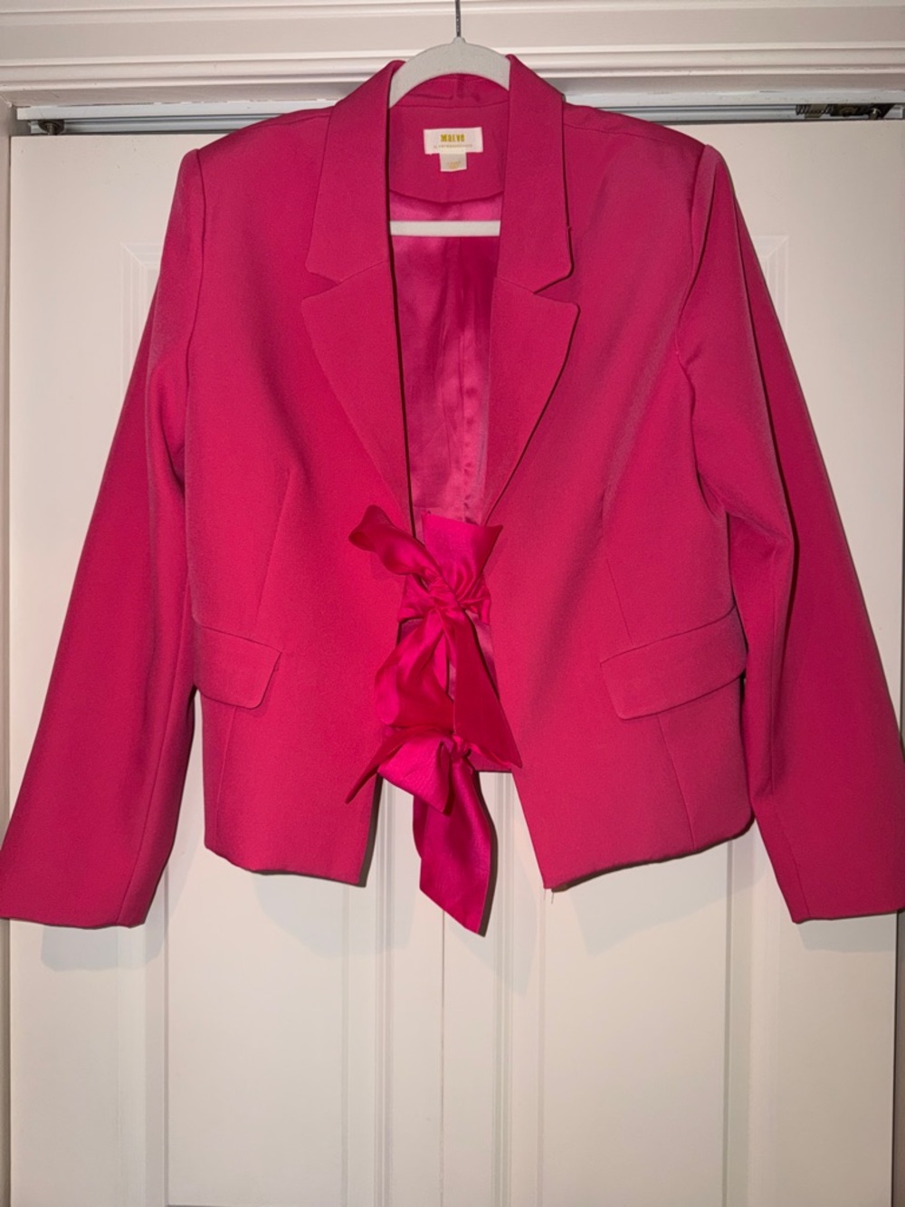Anthropologie Maeve Tie-Front Blazer, Size Large
